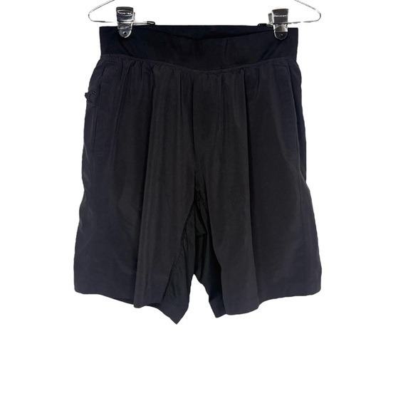 Lululemon T.H.E. Short Luxtreme Liner 9" Black Size M - Picture 1 of 8